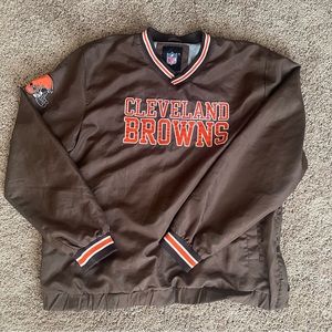 Official Cleveland Browns NFL Pullover Jacket